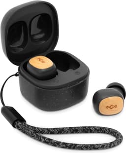 House of Marley Smile Jamaica TWS Draadloze Oordopjes - Bluetooth Oortjes Draadloos - 14 uur Batterijduur - Met Microfoon - Gemaakt van Duurzame Materialen - Zwart — thumbnail 1