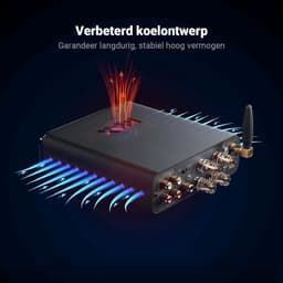 Fosi Audio BT20A MAX 48V Bluetooth Versterker – 2x300W – HiFi Klasse D – Bluetooth 5.0 – Inclusief 48V Voeding — thumbnail 3