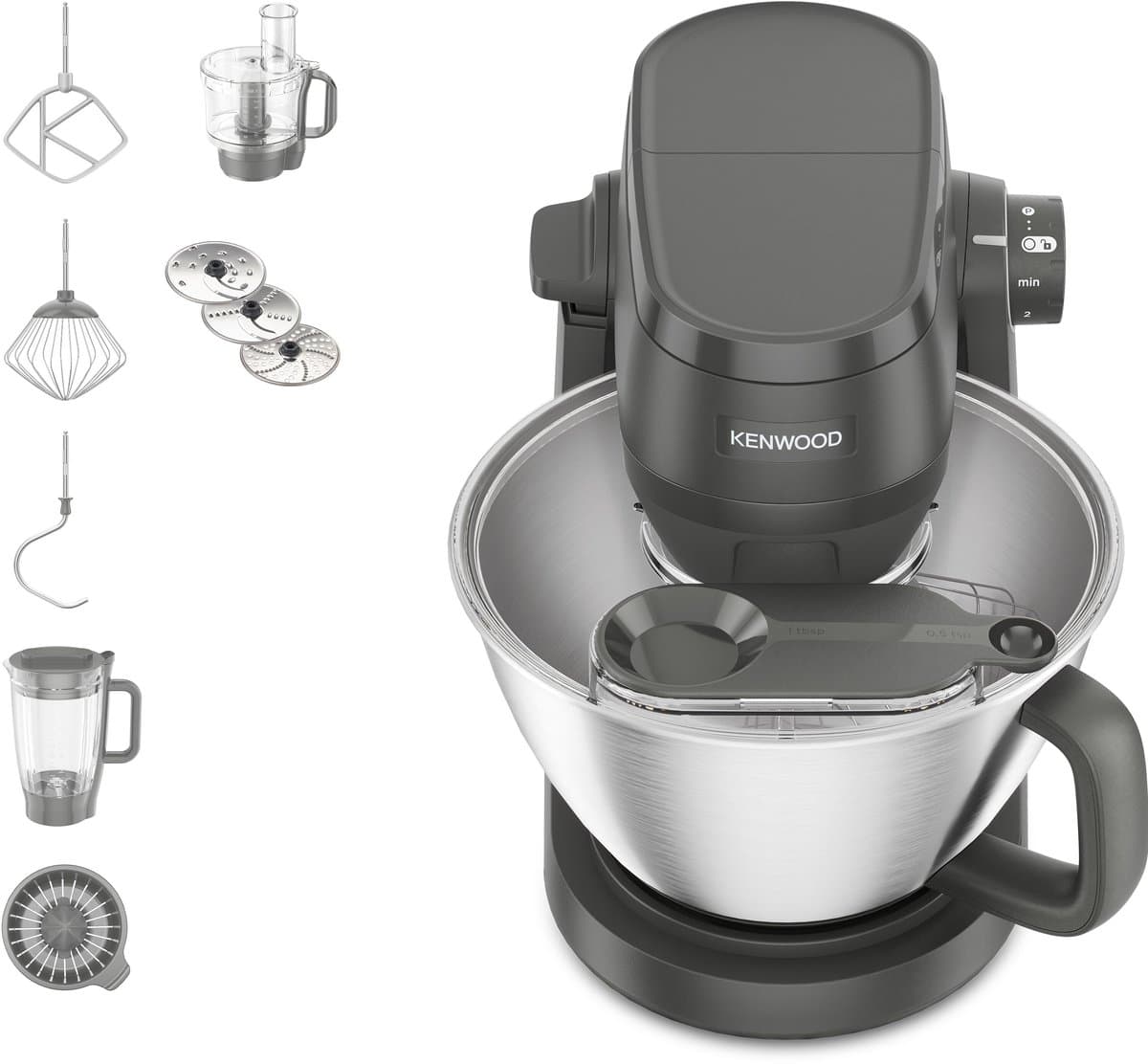 Kenwood Multi Tasker Keukenmachine KHC30.050GY — afbeelding 1