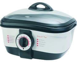 SVN® Multicooker - Multicookers - Wit / Zwart- 35cm x 34cm x 22cm