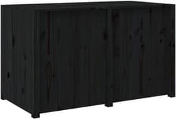 Buitenkeuken Kast - Tuin Keukenmeubel - Buiten Koken - Massief Hout - 106x55x64cm - Zwart — thumbnail 5