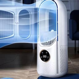 Draagbare Airconditioner - Persoonlijke Koeler - Ruimte Koelen - Zes Snelheden — thumbnail 5