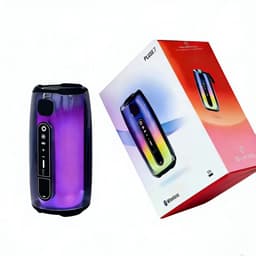 Draadloze Bluetooth Speaker- 360° Lichteffecten-Krachtig Geluid-TWS stereo-verbinding-Bluetooth 5.3-ingang-AUX-ingang-TF-DC- Party Speaker – Geschikt voor Feest, Camping & Thuis — thumbnail 1