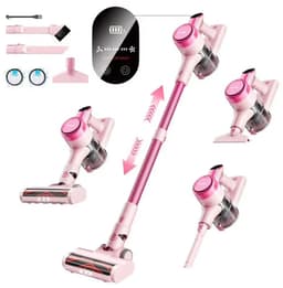 Zolara Draadloze Steelstofzuiger - Roze - Zakloos -Krachtige 23 KPA Zuigkracht met LED Display en Lange Accuduur - Roze stofzuiger - Zonder zak - Pink — thumbnail 5