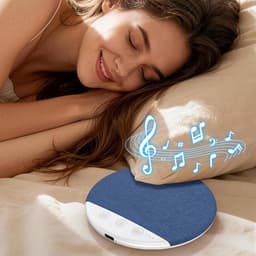 Slaapsprekers - kussenspeaker - Slaapgeluidsspeaker - muziek bij het kussen - timer voor uitschakelen - lichte muziek - witte ruis - Bluetooth - verbinding - slaapondersteuner - speaker onder het kussen - geschikt voor rustige nachten — thumbnail 2