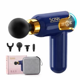 SoNis Massage Gun Mini - Professioneel Massage Apparaat - Massageapparaat Massage gun - Massage Pistool - Blauw — thumbnail 1