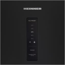 Heinner HF-HM415NFDXE++ Koel-vriescombinatie 415 L – Touch Display – Full No Frost – Power Cool-functie – Kinderslot – Inox Antraciet – 5 Jaar Garantie — thumbnail 5