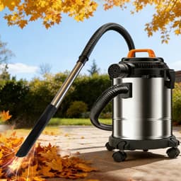 Fuegobird - Electric wet and dry vacuum cleaner - krachtig 2000W - Grote capaciteit 18 L - 4m cord - Blower connection - 7 accessoires - 1.6 m plastic hose - HEPA filterl - Bouwstofzuiger - RVS zuiger — thumbnail 3
