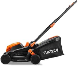 FUXTEC Accu tuinset – 33 cm grasmaaier & 25 cm bosmaaier incl. 3x 2Ah Li-Ion accu en duolader — thumbnail 3