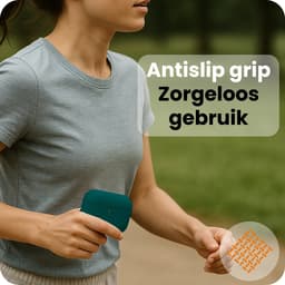 Hoesje - Geschikt voor Apple Airpods Pro 3 - met Clip - Siliconen Hoes - Silicone Case Cover - Petrol — thumbnail 5