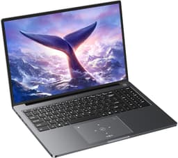 Blackview GamiBook8 Gaming Laptop (AMD Ryzen7 7735HS/32G/1TB) + SCM6 14" Draagbare Monitor Set, All-in-One Gaming & Kantoor Accessoires (Laptop Tas/Muis/Toetsenbordstickers, Grijs) — thumbnail 4