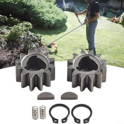 Dailygoods- Aandrijfwiel Kit 8-Delige Set - Tandwielen - Clips - Transmissiesleutels - Compressieveren - Reserveonderdeel - Grasmaaier Onderdelen — thumbnail 3