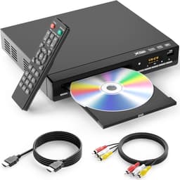 Vizual DVD Speler met HDMI - Simpele bediening - Full HD 1080P - Regiovrij - USB - Inclusief Afstandsbediening - CD & DVD Speler — thumbnail 1