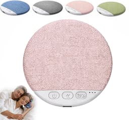 Slaapsprekers - Slaapkussenluidspreker - Bluetooth-luidspreker voor onder het kussen - Botgeleiding Technologie - Witte Ruis - Draadloos - mini-slaaphulpmiddel met botgeleiding - met rustgevende geluiden en slaaptimer - voor zijslapers - roze — thumbnail 1