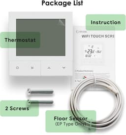 Programmeerbare Slimme Thermostaat voor Waterverwarming - Digitaal Weekprogramma 3A — thumbnail 4