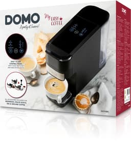 DOMO DO748K 4-in-1 Koffiemachine - Koffiezetapparaat - Koffieautomaat - Nespresso - Dolce Gusto - ESE pods - Filterkoffie - 1,5 L — thumbnail 5
