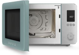 SMEG MOC02EGMEU Combi-Magnetron - Air Fry - Heteluchtoven & Grill - 27L - 2100W - Inverter Technologie - 25 Automatische Programma's - Soft Close - Collezione - Mat Emerald Green — thumbnail 4