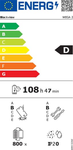 Blackview MEGA 2 Tablet Sets - 4G LTE+WiFi - 12 Inch - 24GB RAM - 128GB - Met Toetsenbord(QWERTY), Beschermhoes, Muis, Stylus - Android 15 - Widevine L1 - 9000mAh - Grijs — thumbnail 2