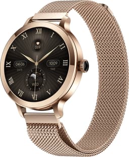 Evy24 Smartwatch Dames 38mm - Horloge Dames met AMOLED Display - Sporthorloge met Stappenteller - Hartslagmeter - Saturatiemeter - Bloeddrukmeter - Smartwatch Android en iPhone — thumbnail 1