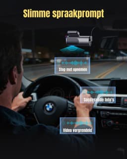 Nexvo® Dashcam Voor en Achter - Dashcam - Dashcam Voor Auto - Zwart -‎ 5cm x 10cm x 4cm — thumbnail 2