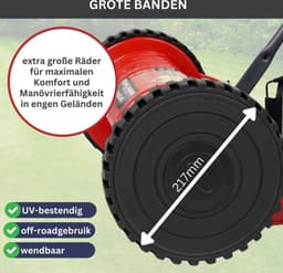 Handmaaiers voor Grasmaaien met 40 cm Snijbreedte - Ergonomisch en Milieuvriendelijk — thumbnail 3