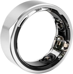 Kuno Ring 2 – Smart Ring – Slaapmonitor – Hartslag & Activiteitentracker – Stappen & Calorieën Meten – Zonder Abonnement – Waterbestendig – Zilver – Maat 6 — thumbnail 4