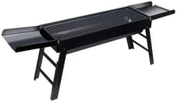 Outdoor BBQ Camping Grill - Houtskoolbarbecue - Draagbaar - Uitklapbaar - Smoker barbecue - Compact Koken - Picknick Barbecue — thumbnail 5