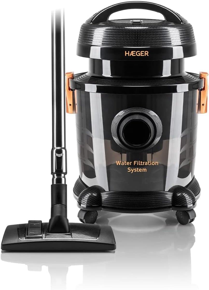 Haeger Aquaclean Nat En Droog Stofzuiger - 1200W — afbeelding 1