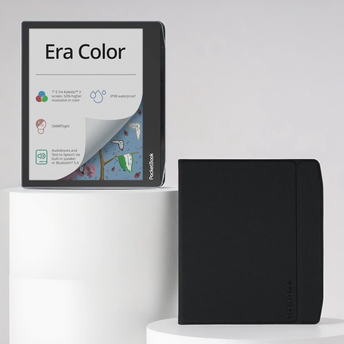 PocketBook Era Color e-reader – 7 inch – 32 GB – waterdicht + Zwart Hoesje – voordeelbundel — afbeelding 1