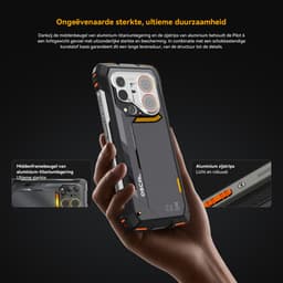 OSCAL PILOT 6 - Thermische Robuuste Smartphone - 4G - 48GB RAM - 256GB ROM - 6.78inch 120Hz - 108MP 10000mAh Robuuste Telefoon - Android 16 - NFC - GPS - Zwart — thumbnail 2