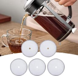 Koffie Pers Filter van Roestvrij Staal - 150 Mesh - Voor 600Ml French Press - Koffiepot Accessoire — thumbnail 3