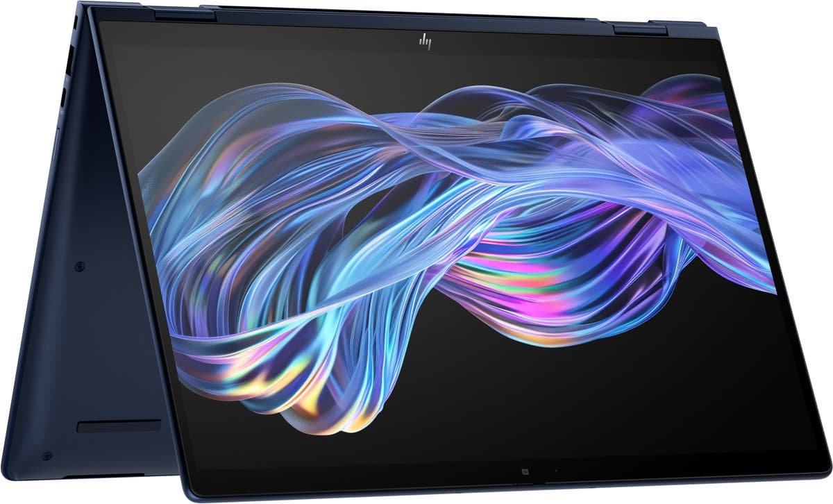 "HP EliteBook X Flip G1i Next Gen AI Copilot+ PC Intel Core Ultra 7 258V Hybride (2-in-1) 35,6 cm (14"") Touchscreen 2.5K 32 GB LPDDR5x-SDRAM 1 TB SSD Wi-Fi 7 (802.11be) Windows 11 Pro Blauw" — afbeelding 1
