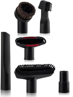 6-Delige Stofzuiger Accessoires Set met 32/35mm Adapter - Universele Borstel & Mondstukken voor Stofzuigers met Binnenmaat 32mm - Multifunctionele Reinigingsset — thumbnail 1