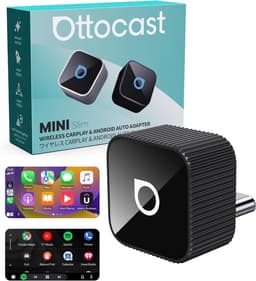 Ottocast Mini Slim USB-C Wireless CarPlay & Android Auto Adapter – Zet Bedrade CarPlay Om Naar Draadloos — thumbnail 3