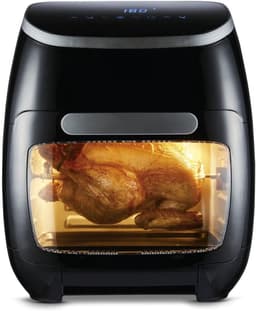 Nexvo® Heteluchtoven - Oven - Airfryer Oven - Zwart - 33cm x 39cm x 38cm — thumbnail 1