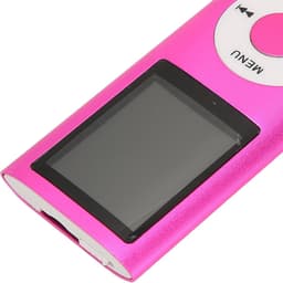 MP3 Speler - Bluetooth - Incl. 32GB SD Kaart - USB - Shuffle - Incl. Oordopjes - Voice recorder - Dictafoon - Draagbaar - Luidsprekers met verliesvrije geluidskwaliteit - Ideaal voor Sport, Kinderen en Volwassenen - Roze — thumbnail 2