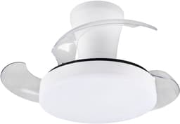 REALITY TAMPERE - Ventilator - Wit - incl. 1x SMD 24 W - Afstandsbediening - Geintegreerde dimmer - Traploos instelbare lichtkleur - Geheugenfunctie via de afstandsbediening - Zomer- en wintermodus - 6 snelheidsniveaus — thumbnail 4