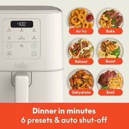 4 Liter Airfryer met Keramische Antiaanbaklaag en Instelbare Temperatuur — thumbnail 4