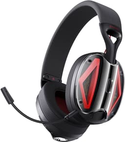 Picun G1 - 2.4GHz Draadloze Gaming Headset - Over ear koptelefoon - Met microfoon - PC/PS4/PS5/Nintendo Switch - Zwart rood — thumbnail 1