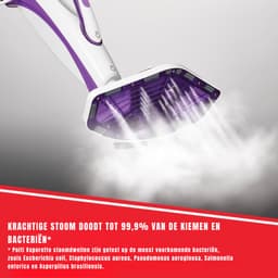 DYNA® Stoomreiniger vloer - Stoomreiniger - Stoomreinigers - Paars - 32cm x 20cm x 112cm — thumbnail 2