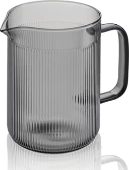 GEFU CRISTIANO French Press Koffiezetter – 600 ml – Borosilicaatglas – Smoke Grey — thumbnail 2