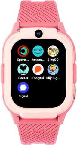 Rebel Cactus SKY (Roze) - kindersmartwatch - GPS tracker - Whatsapp - (video) bellen - SOS/Geofence - Werkt wereldwijd - Gratis OuderApp - Batterij: 32uur - Alle wereldtalen — thumbnail 4