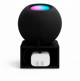 Promount Stopcontact Houder geschikt voor HomePod mini – Wandhouder / Speaker Wall Mount – EU Stekker – Zwart — thumbnail 3