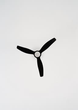 CREATE - Plafondventilator 40W silent 100% hout - Zwart - Ø112cm - Met licht - WIFI + Afstandsbediening - WIND STYLANCE — thumbnail 3