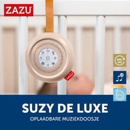 Zazu Suzy Deluxe Portable Baby Soother Muziekdoosje beige — thumbnail 5