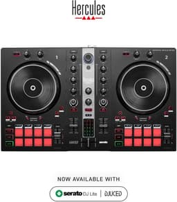 Hercules Inpulse 300 MK2 + Hercules DJ45 – DJ-controller en DJ-koptelefoon Bundle – Voor Beginners en Gevorderden — thumbnail 2