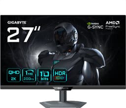 Gigabyte Lcd Led-Monitor Voor Pc/Laptop G27Q2 Ss Ips Qhd 200Hz 2Xhdmi Dp Hub — thumbnail 1
