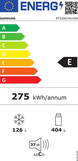 Samsung RT53DG7A14S9 - Koel- en vriescombinatie – 530L | XL 79 cm | No Frost | Twin Cooling Plus™ | SmartThings WiFi — thumbnail 2