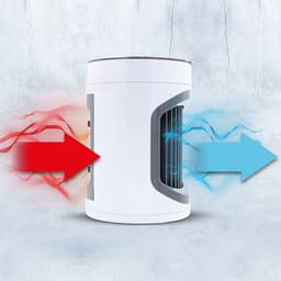 Livington SmartChill wit - portabler Air-Cooler - Water-Verkoeling - Luchtkoeler - 3 snelheden - voor 12 uur koeleffect — thumbnail 3