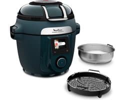 Moulinex Cookeo Infinity CE97GUF0 – Multicooker - 17-in-1 – Snelkoken & airfryer – 6L – Recepten met MyMoulinex app